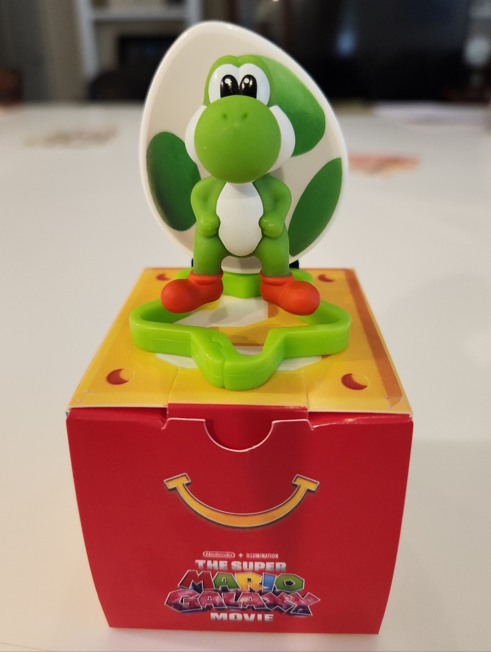 Super Mario Galaxy Movie Green Yoshi McDonald's TOY